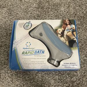Hydrosurge Professional Rapid Bath Pet Bathing System Brand New Sealed